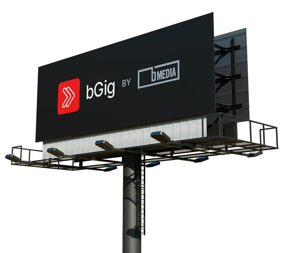bGig bMedia Billboard